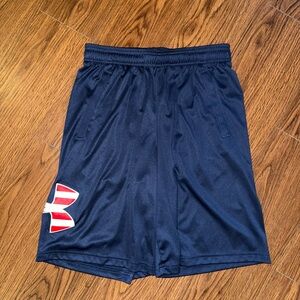 Under Armour Men's Dark Blue Athletic Shorts